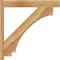 Ekena Millwork Imperial Block Rough Sawn Outlooker, Western Red Cedar, 6"W x 36"D x 36"H OUT06X36X36IMP05RWR - alternate 2